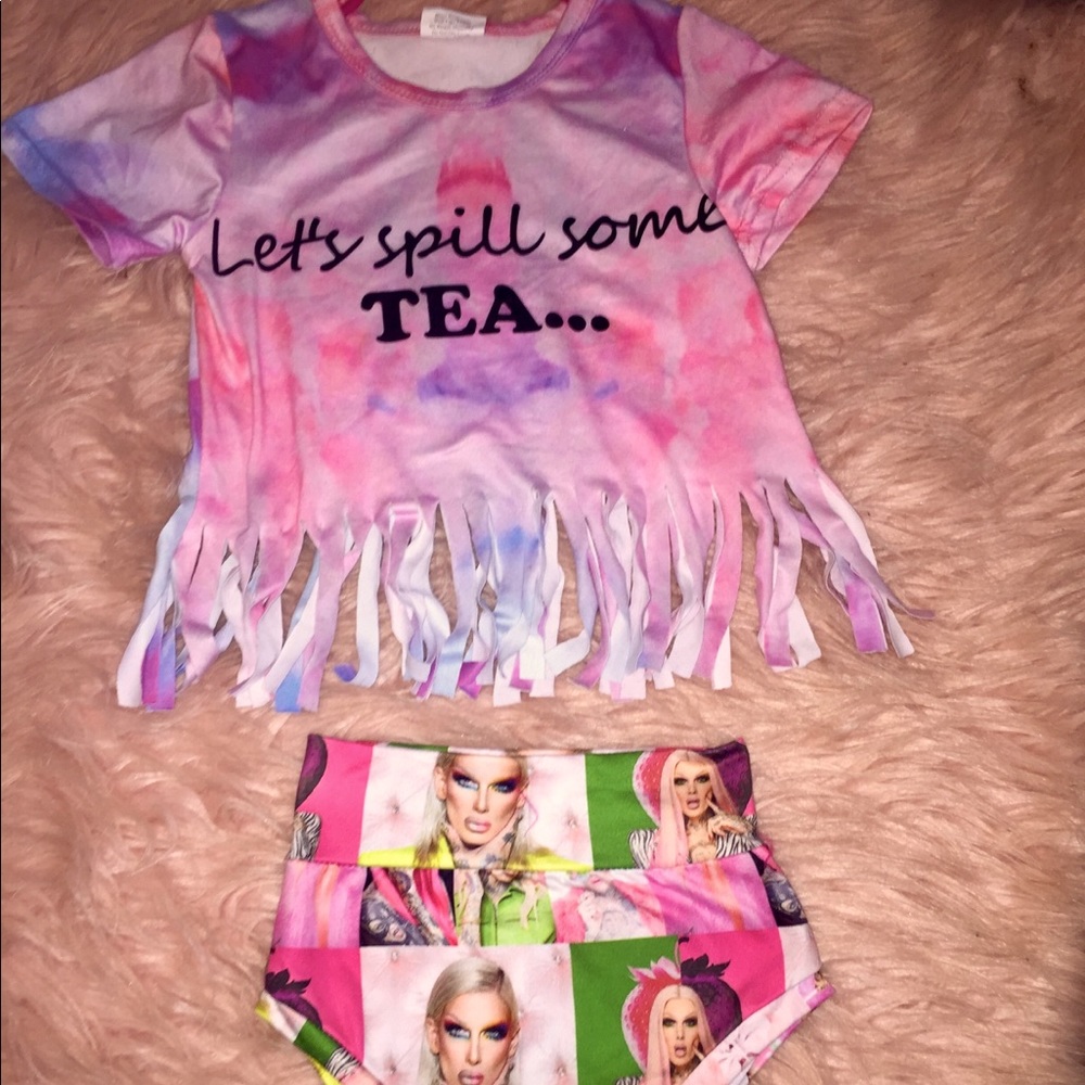 Jeffrey Starr boutique baby outfit